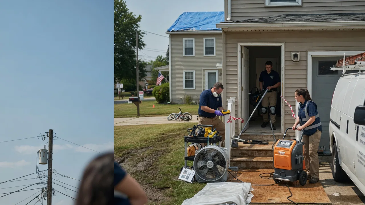 Water Damage Repair in Carpenter, SD near me